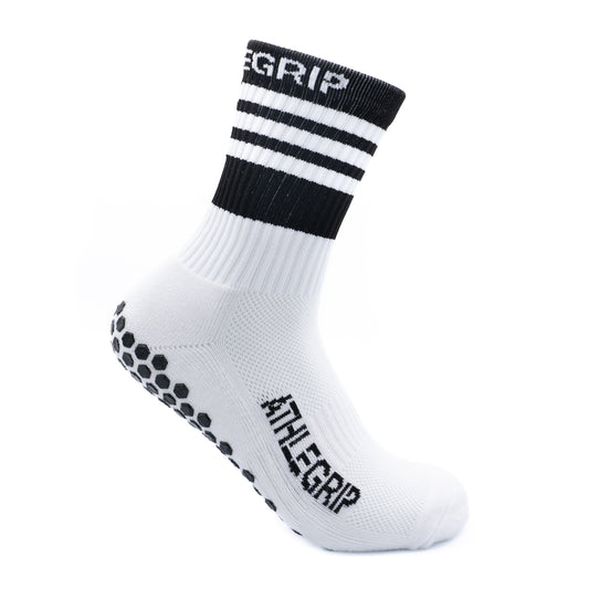 Black and White Grip Socks